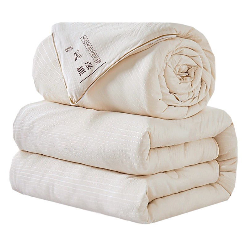 Quilt winter quilt thickened warm quilt soybean fiber quilt two-in-one zipper twin letter quilt core