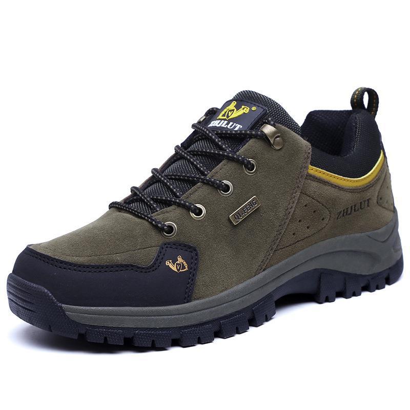 Autumn and winter hiking shoes cross-border single-layer shoes for lovers warm outdoor casual shoes new low-top fleece-lined cotton shoes 615