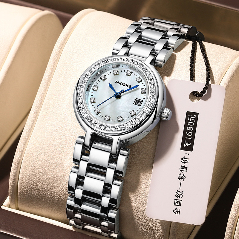Maishi new watch a generation of fashion simple calendar quartz watch tremolo dial explosions waterproof ladies