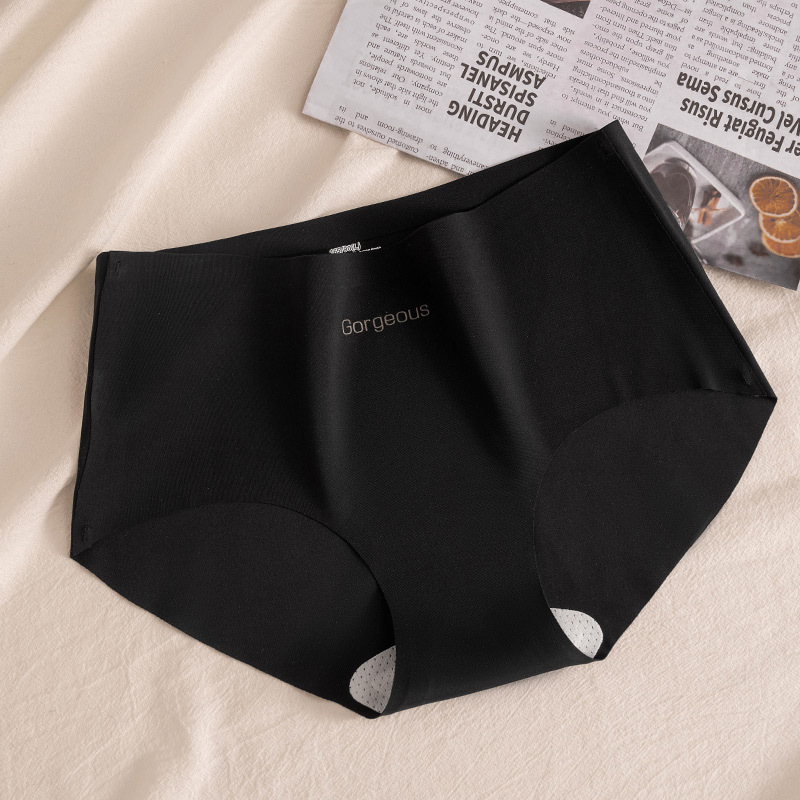 Picture of Baonasi Yoga Fitness Women's Underwear Mulberry Silk Antibacterial Crotch Non-Pinching Girls Mid-Waist Seamless Underwear