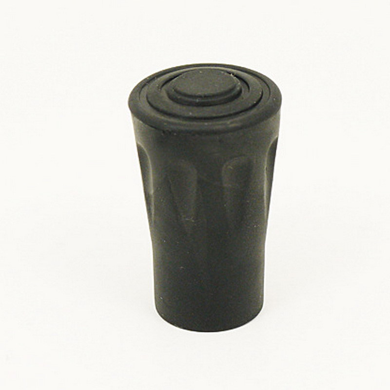 Picture of Outdoor Trekking Pole Tip Cover Crutch Cane Accessories Non-Slip Protective Cover Round Plastic Trekking Pole Foot Cover
