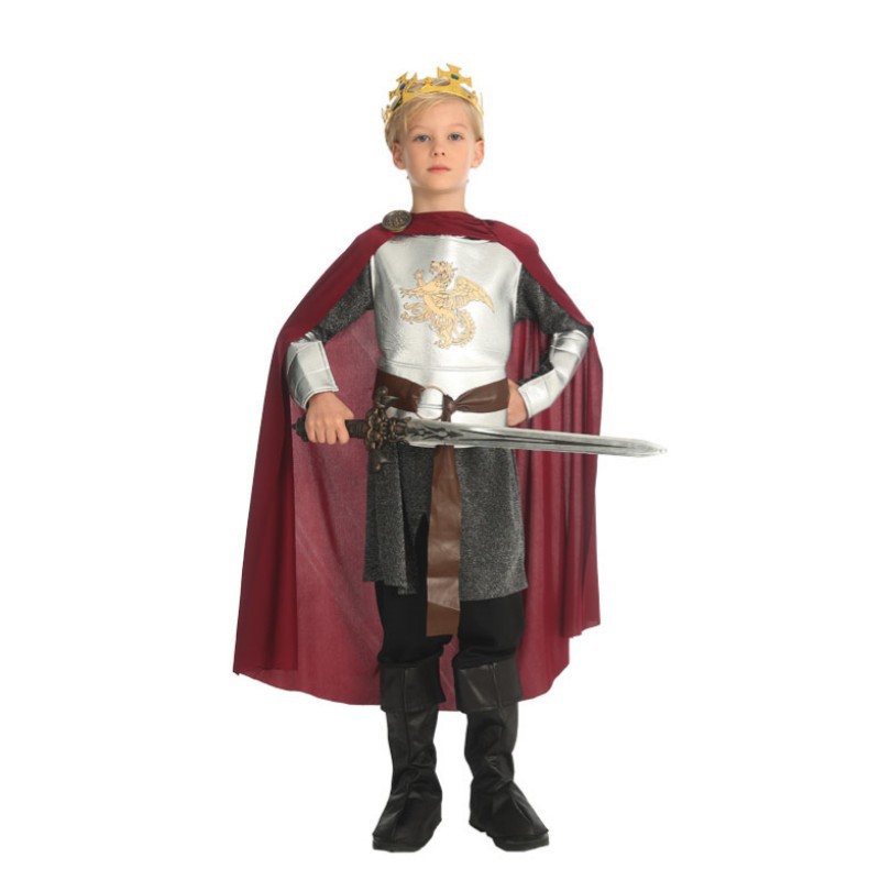 Halloween Boy Luxury Noble Prince Costume COS Stage Performance Cosplay King Prince Knight Costume