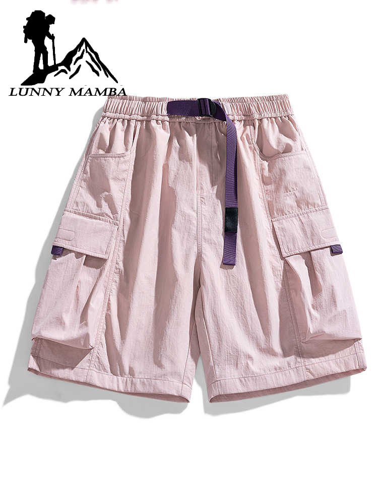 Big Brand Crock Shorts Women's Summer 2025 New Loose plus size chubby girl Ice Silk Quick-drying Casual Sports Pants