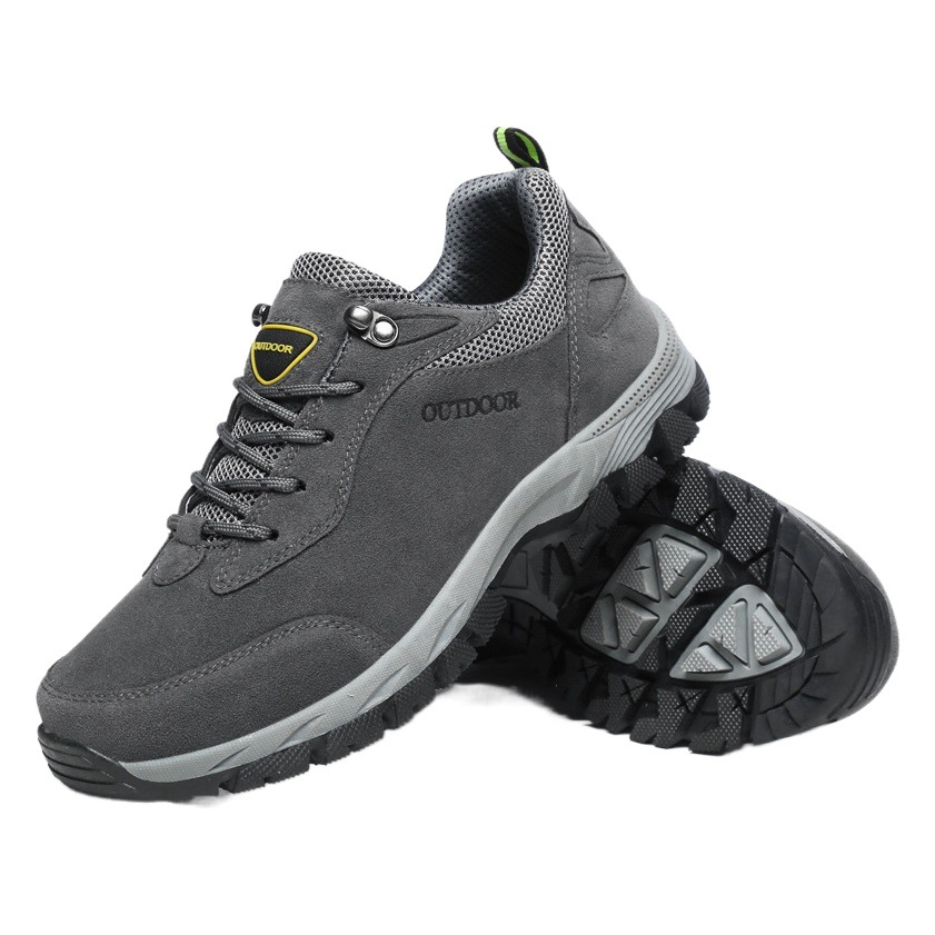 Cross-border autumn and winter hiking shoes men's non-slip thick-soled men's travel sports casual shoes outdoor men's shoes large size 49