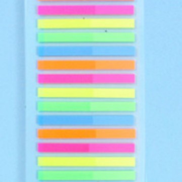 Picture of Extremely fine post-it notes for students to read key marks retro transparent note stickers ins combination PET index stickers wholesale