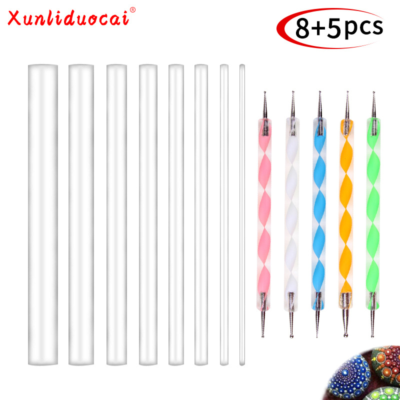 Cross-border Amazon Mandala tools embellishment painting tools pottery painting tools twist 13 pieces combination suit