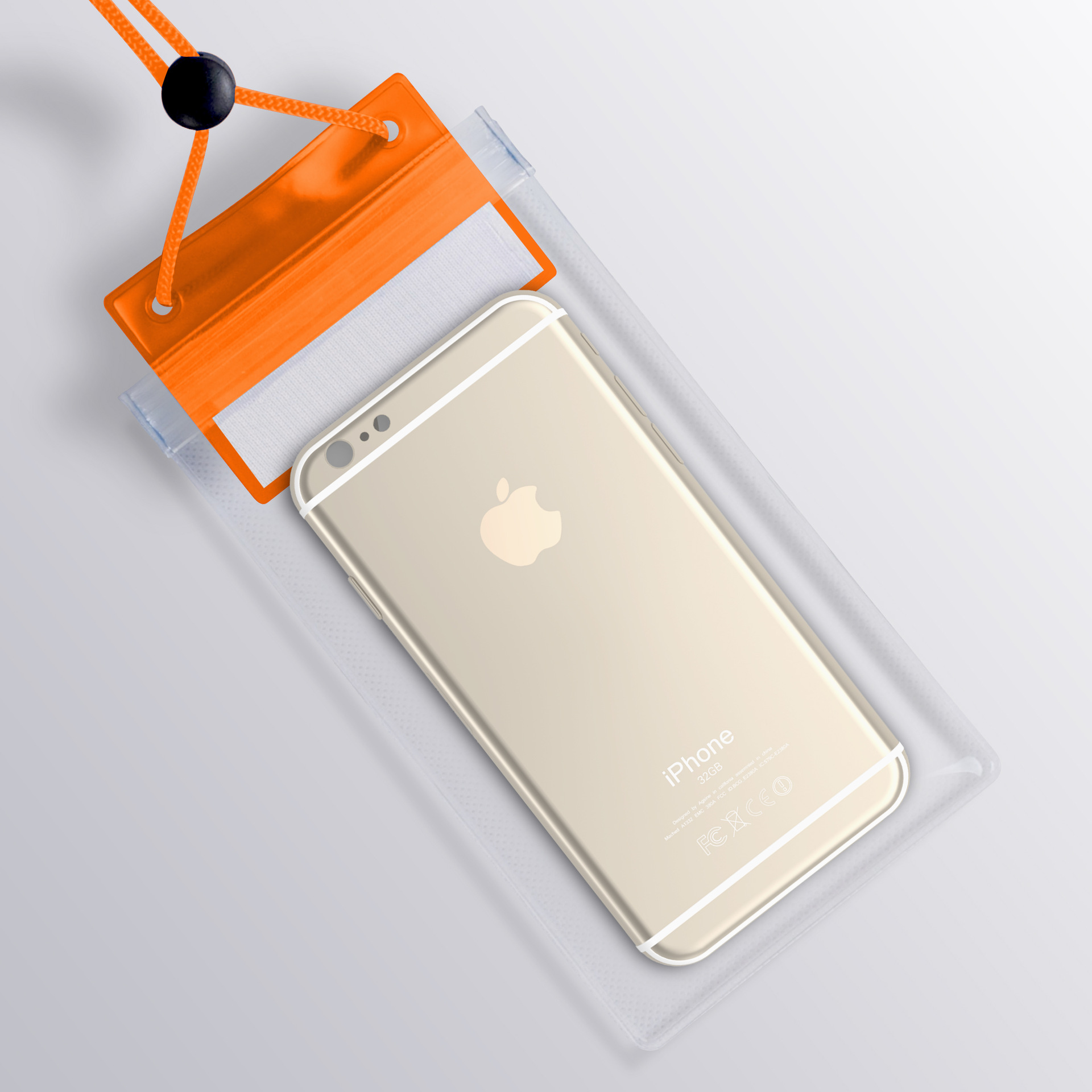 Picture of 360-Degree Barrier-Free Transparent Mobile Phone Waterproof Bag Swimming Mobile Phone Waterproof Bag Touch Screen Universal Waterproof Mobile Phone Case