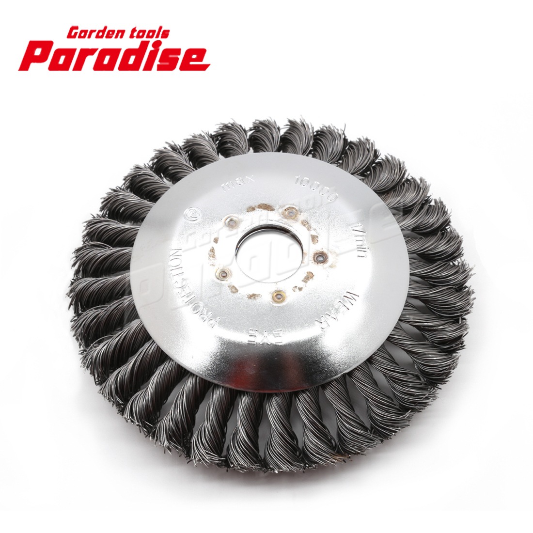 Head Factory for 6-inch mower weeding wheel steel wire weeding head weeding head rust head steel wire weeding plate