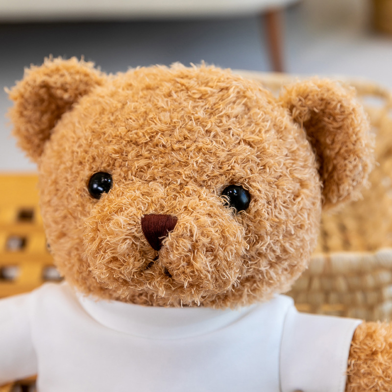 Picture of Wholesale Teddy Bear Dressing Bear Doll Stuffed Toy 4S Store Gift Printed Logo Doll Activities for Children