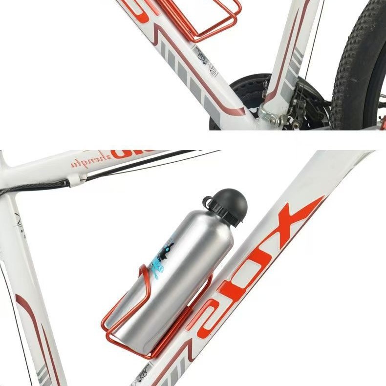Picture of Thick tube thick material aluminum alloy water bottle holder for riding water cup holder for mountain bike equipment bicycle accessories