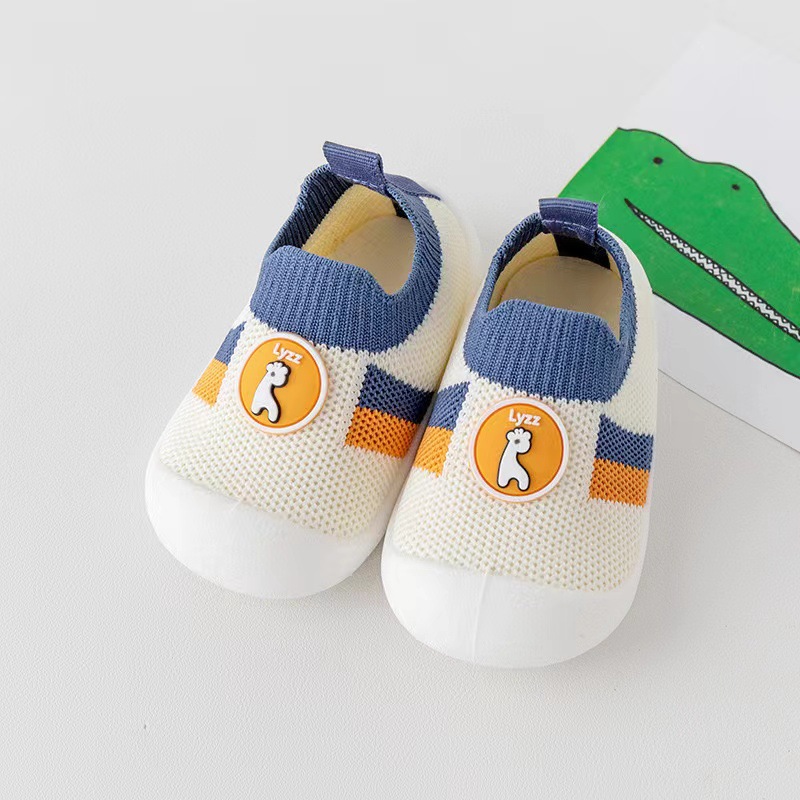 Picture of Baby Toddler Shoes Spring & Fall Soft Sole Non-Slip Infant Shoes Mesh Breathable Anti-Falling Kidsren's Shoes Indoor