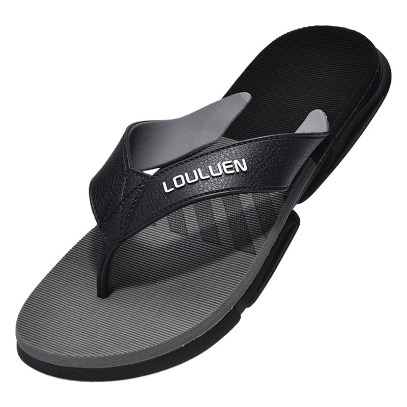 Cross-border Men's Seasonal Slippers Summer Men's Eva Fashion Thick Bottom Beach Men's Slippers Non-slip Outdoor Sandals and Slippers