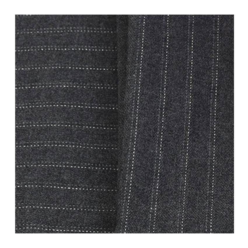 Polyester viscose yarn-dyed stretch gold thread vertical stripe yarn-dyed stripe suit fabric 40s/2tr yarn-dyed stretch pants