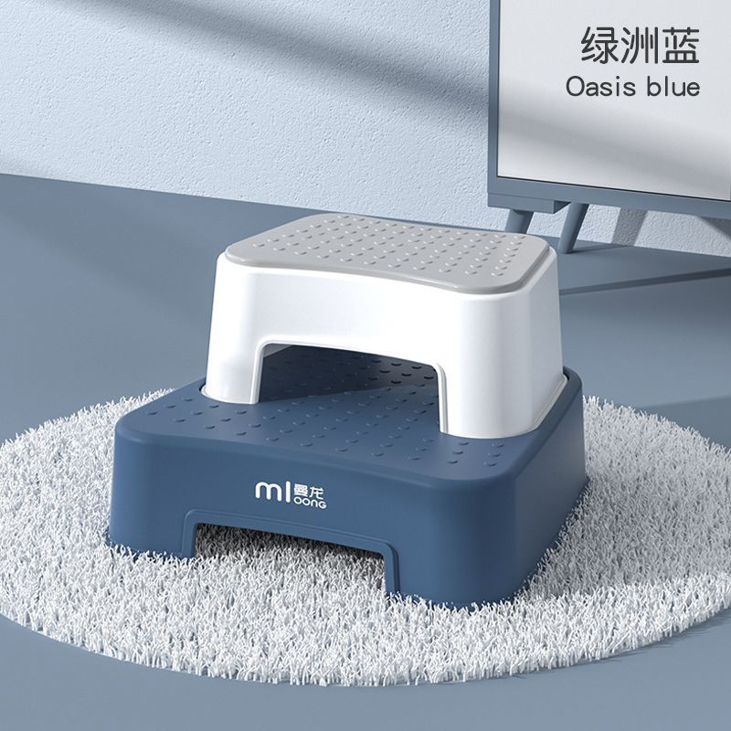 Picture of Handwashing step stool, children's footrest, bathroom washing staircase, washing table, stool pedal, heightened handwashing steps
