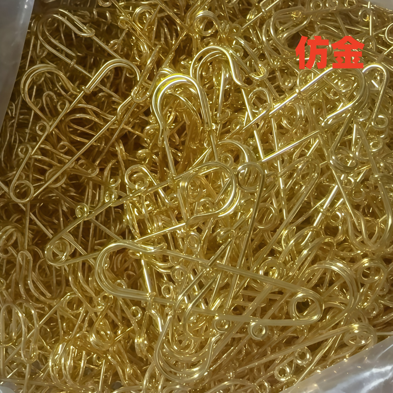 Picture of Anti-slip buckle pin around the ring large pin brooch wholesale safety buckle pants skirt change waist pin ladies waist artifact