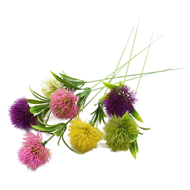 Amazon simulation plant European simulation dandelion plastic flower flower arrangement gardening home furnishings DIY adorable