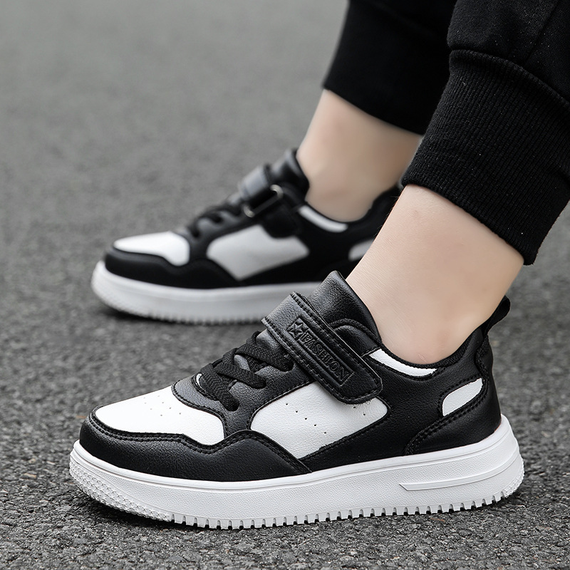 Board Shoes Breathable Summer Children's Middle and Big Children's Shoes 2024 New Low-Top Boys Boys Summer sneaker Mesh
