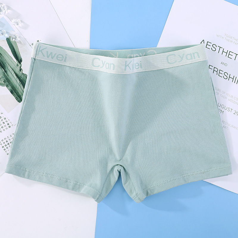 Picture of 4025 Women's Boxer Briefs Women's Cotton Girls' Briefs Women's Large Size Chubby Girls Student's Boxer Shorts Head Women