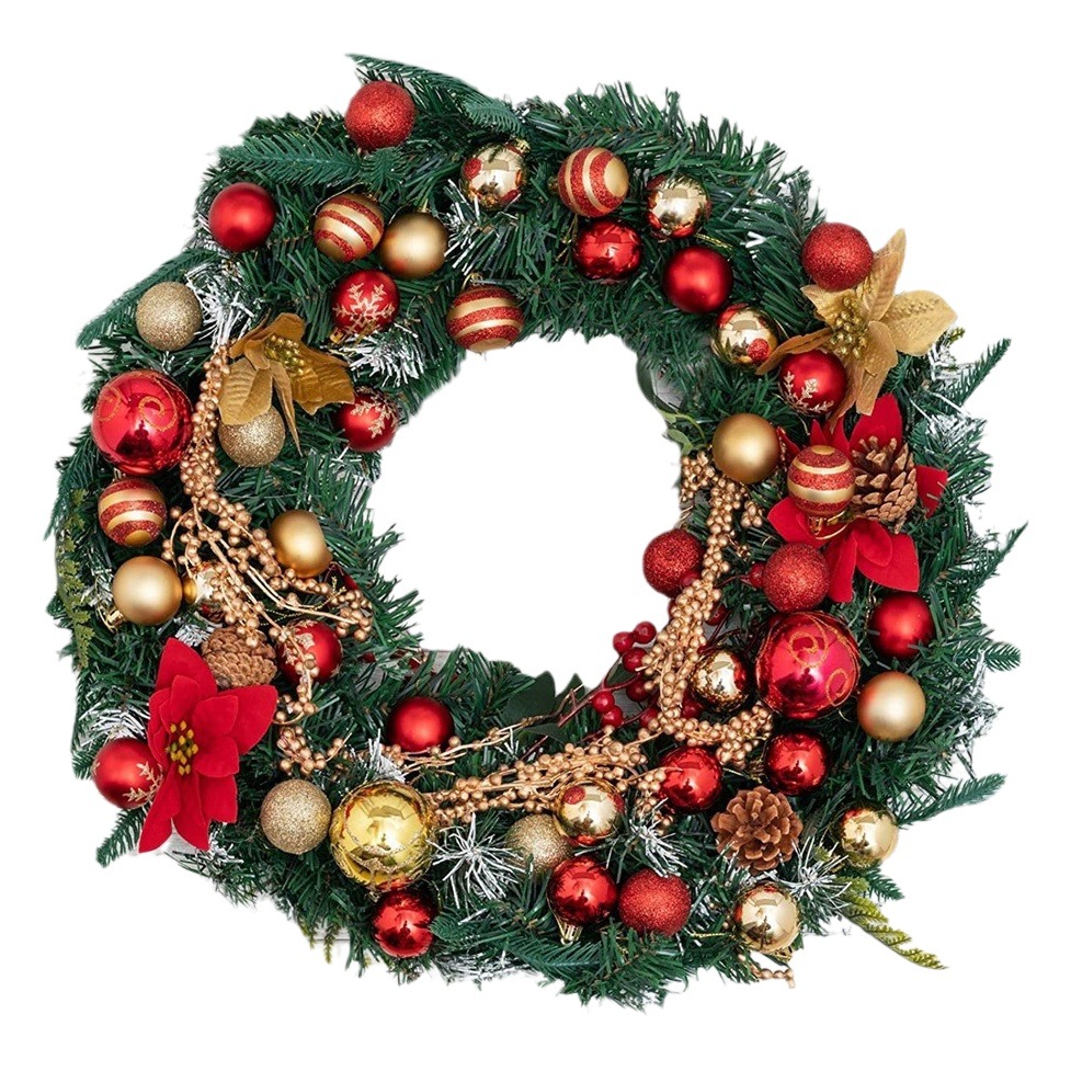 Amazon's Best-Selling 4cm Christmas Ball Hand-Painted Electroplated Ball Home Decoration Pendant Christmas Decoration Scene Layout