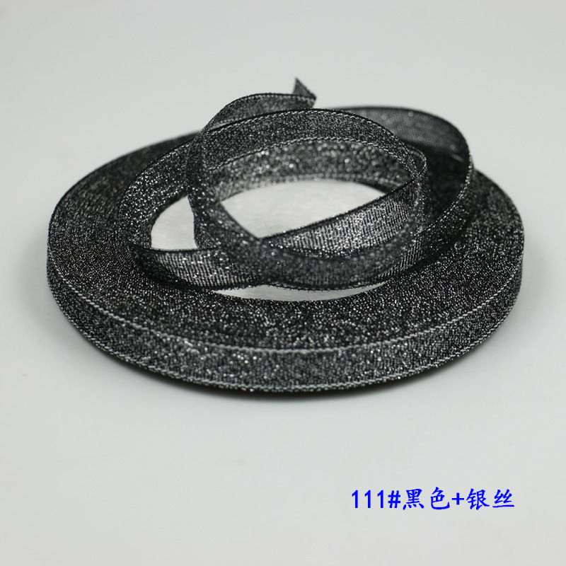 Picture of Gold and Silver Onion Ribbon Cake Packaging Ribbon Colorful Onion Ribbon Baked Cake Flower Tie Bow DIY Accessories Ribbon