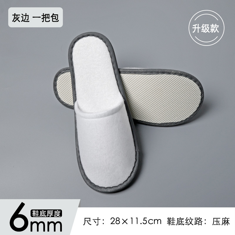 Picture of Disposable Slippers for Star Hotels, B&Bs, Special for Summer Home Use, Non-Slip, Thickened, Hospitality, Customized Wholesale