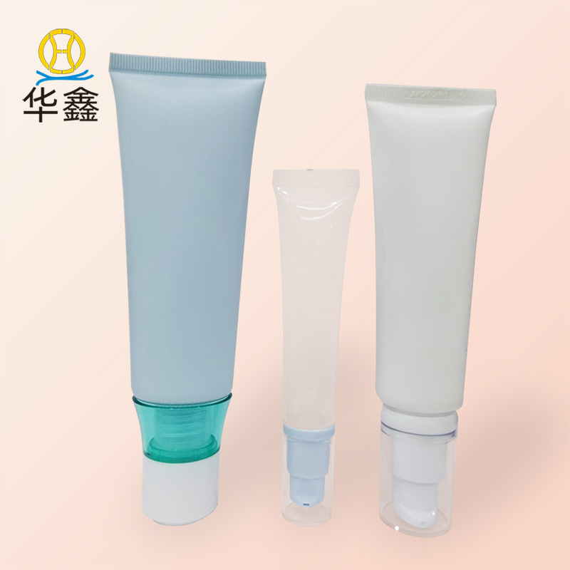 Press Pump Head Hose Packaging Material New Product Sunscreen Hose Isolation Squeeze Packaging Cosmetic Hose Manufacturer