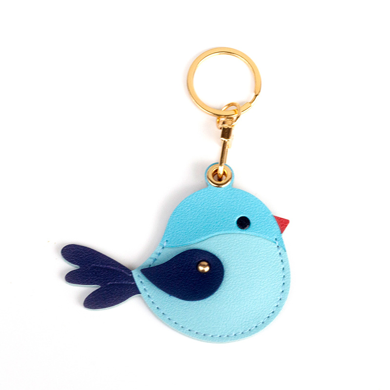 Picture of Chinese Valentine's Day Tuanque Cute Access Card Holder Keychain Creative Small Gift Pendant School Bag Pendant Valentine's Day Gift