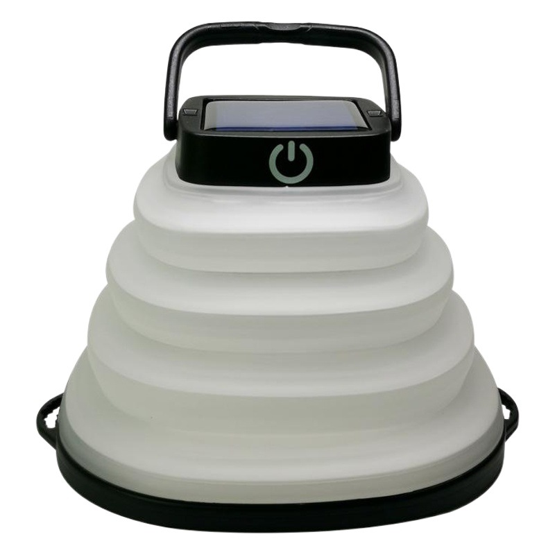 Cross-Border Hot Selling Solar Camping Light Tent Light Amazon Outdoor Folding Solar Light Inflatable Light Camping Light