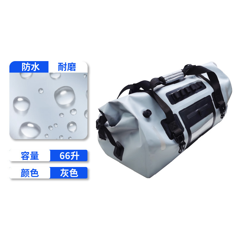 Picture of Cross-border Outdoor in stock Motorcycle Bag Waterproof Beach Large Capacity Tail Bag Motorcycle Travel Bike Bag Locomotive Luggage Bag