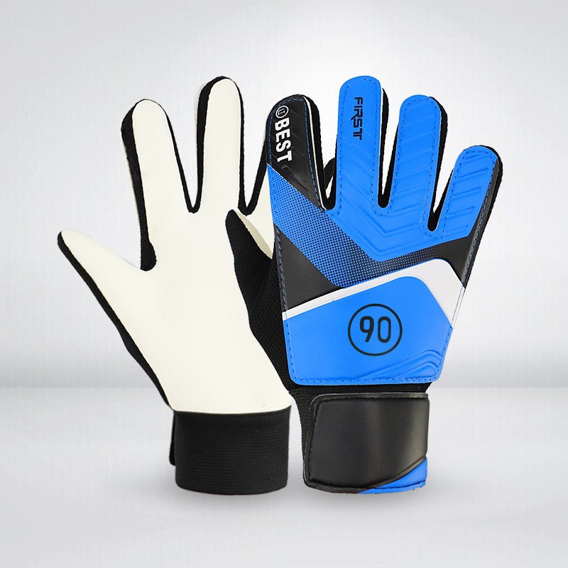 Picture of Cross-border Soccer Goalkeeper Gloves Competition Primary School Students Children Training Professional Finger Guard Anti-slip Soccer Goalkeeper Gloves