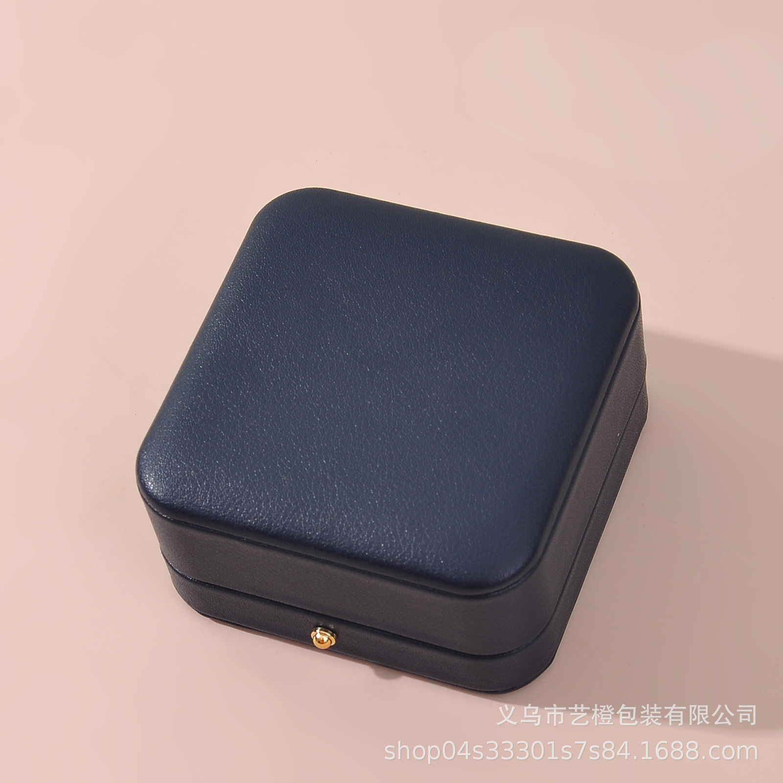 Jewelry ring necklace bracelet pendant box wholesale high-grade dream dark blue set box jewelry packaging box