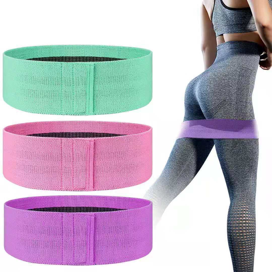 Tension band fitness elastic band yoga hip ring hip lifting band squat hip band hip ring resistance band