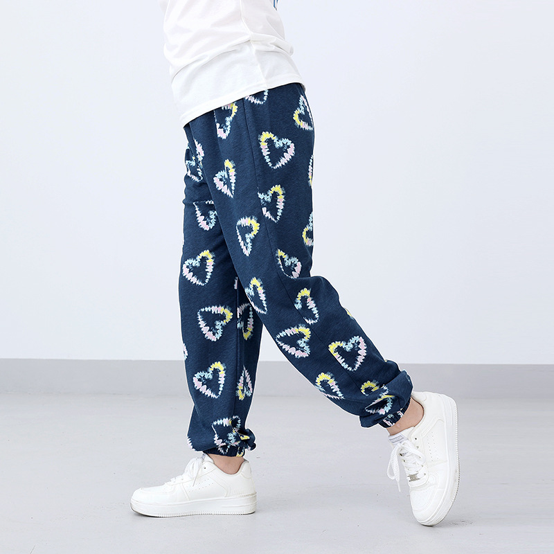 Picture of Children's Wear Summer Korean Style New Children's Thin Anti-mosquito Pants Large Children's Cartoon Full Print Casual Pants Boys Pants