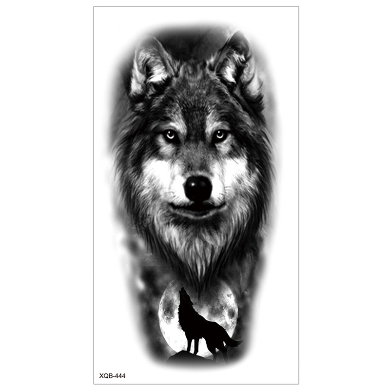 Picture of New Half Arm Tattoo Stickers Cross-border Amazon Hot Selling Set Dark European and American Realistic Waterproof Tattoo Stickers Wholesale