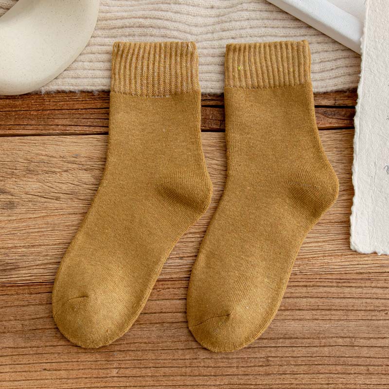 Picture of Extra Thick Winter New Style Towel Socks Men's Long Tube Thick Socks Terry Socks Thickened Warm Socks Women's Moon Mid-length Socks
