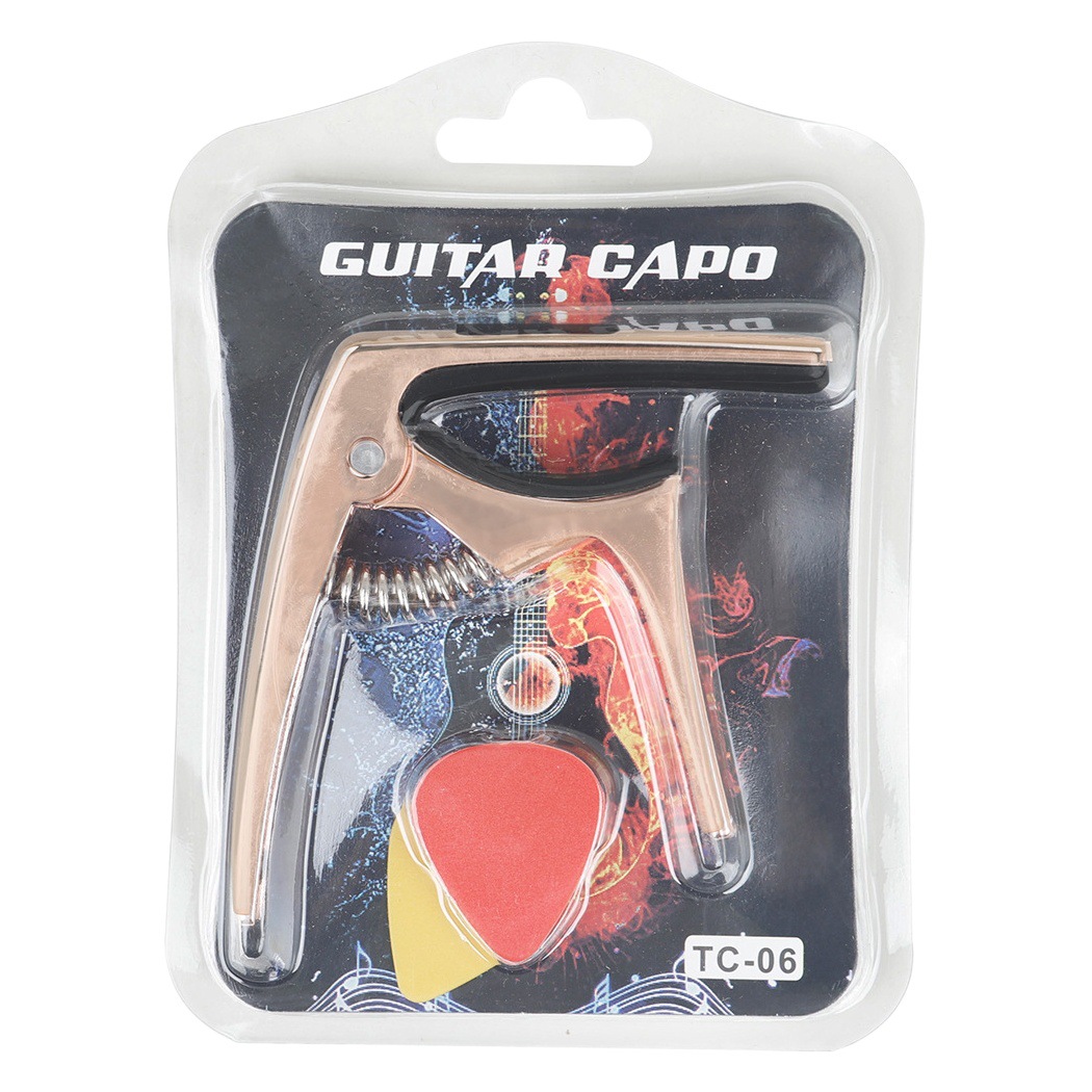 CAPO Acoustic Guitar Variable Tone Paddle Paddle Three-in-One Multifunctional Metal Shift Tone Electric Acoustic Guitar Variable Tone Clamp