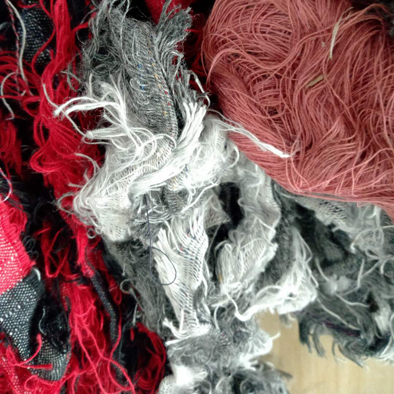 Factory Direct Sale of Pure Cotton Waste Yarn, Industrial Waste Yarn, Lint-Free Industrial Wiping Yarn