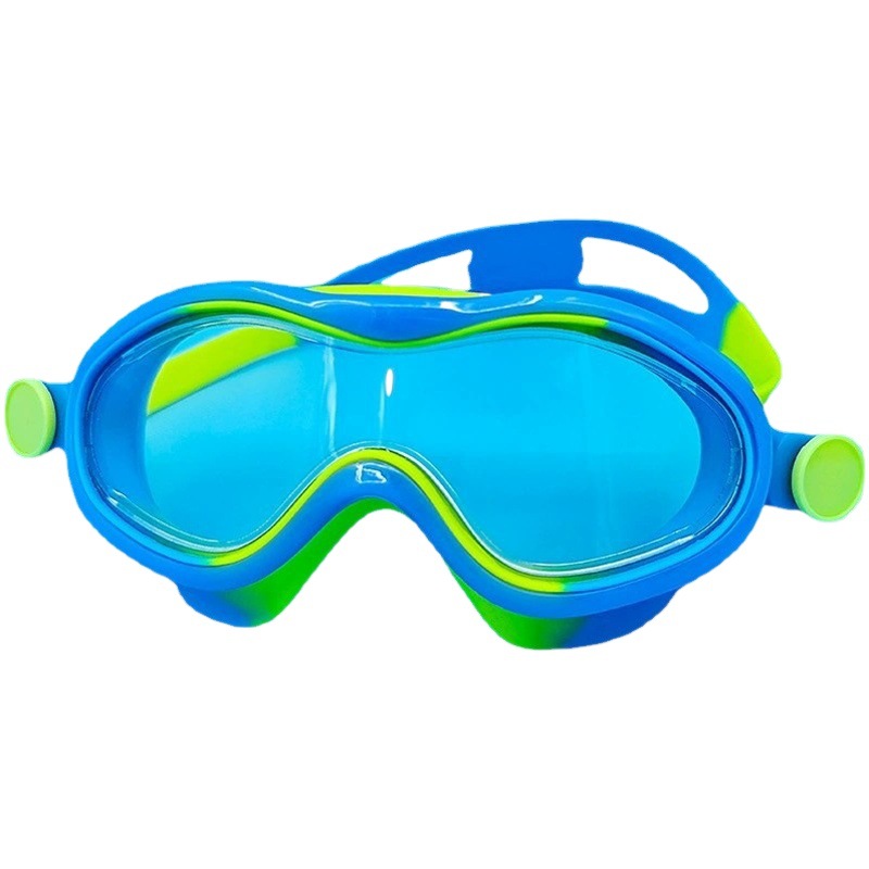 Children swimming goggles Macaron PC anti-fog swimming glasses waterproof goggles kids diving swimming goggles equipment wholesale