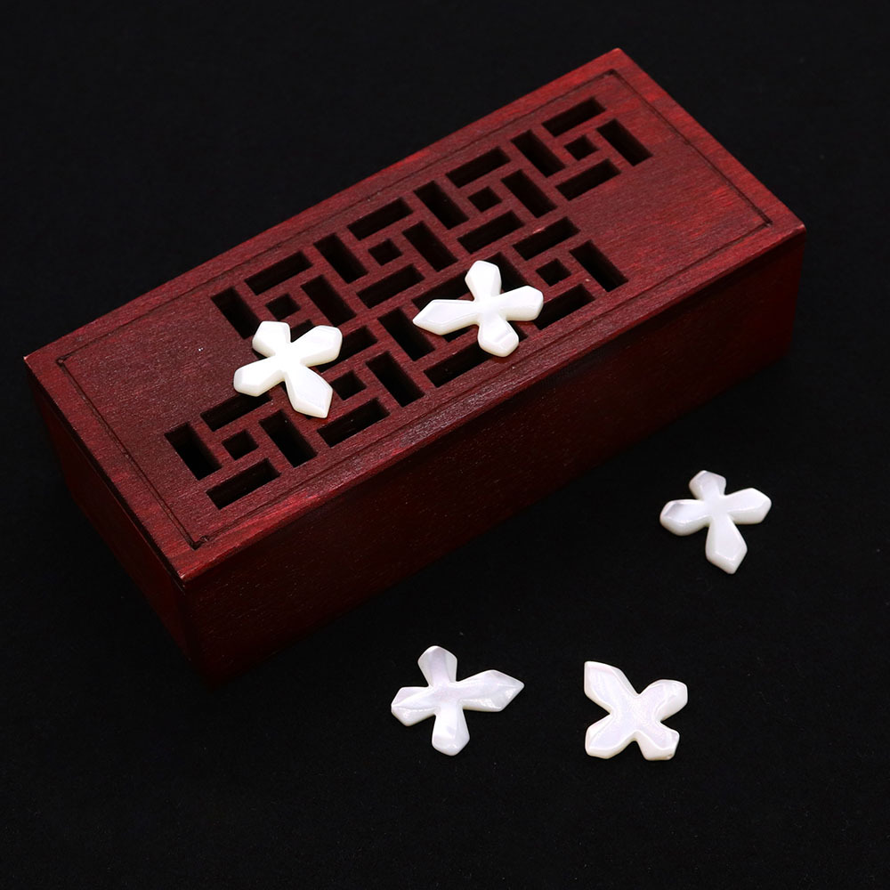 Picture of Amazon popular natural sea shell cross-shaped pendant white shell pendant DIY necklace jewelry accessories