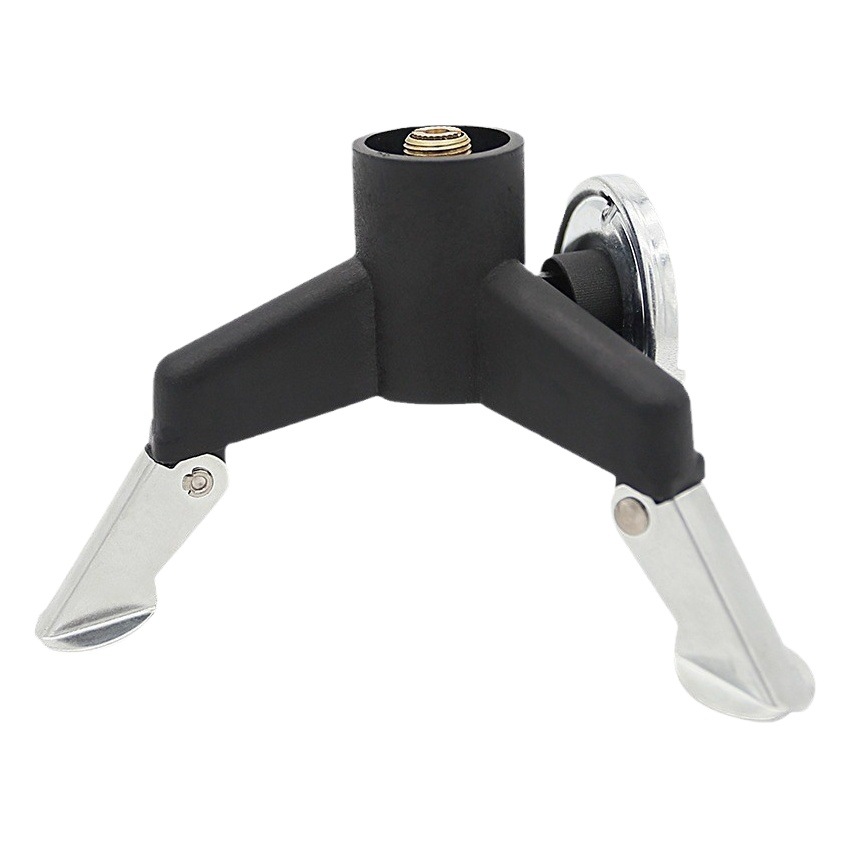 Outdoor camping stove adapter stove adapter long gas tank connection stove bracket copper core with self-locking function