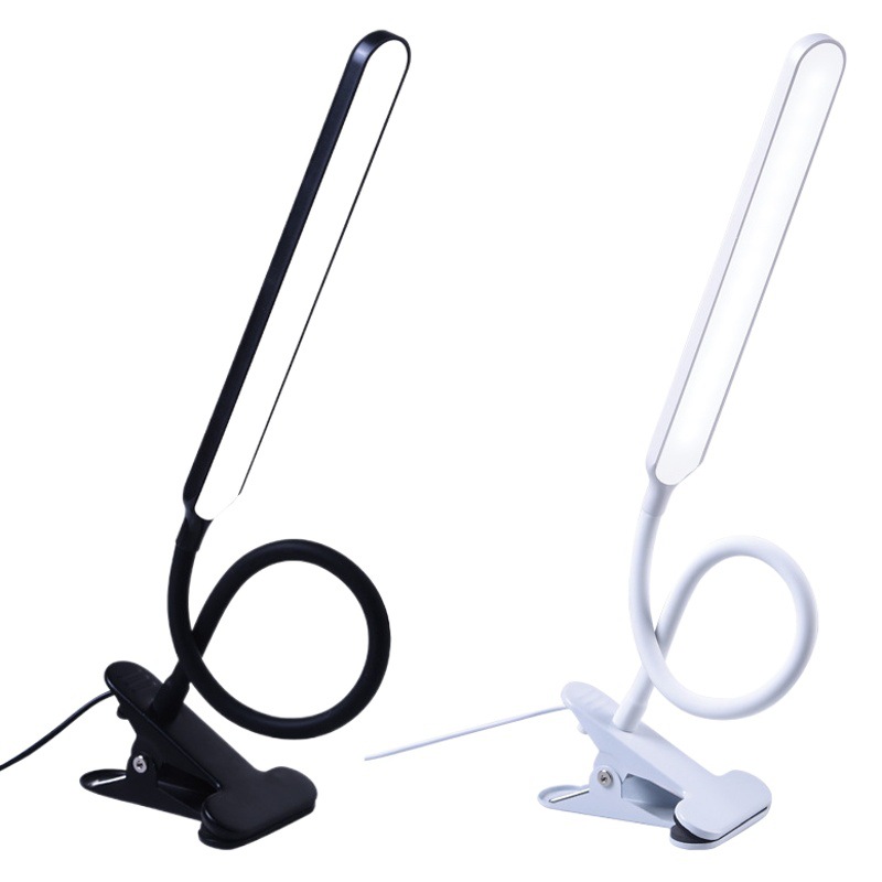 Led Clip Table Lamp Eye Protection Lamp Clip-On Lamp Student Reading and Writing Lamp Export Cross-Border USB Plug-In Customization