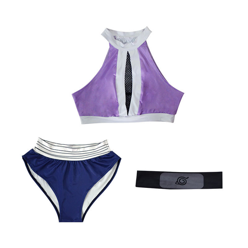 Picture of Naruto cos Rito Ichida Swimsuit Swimwear cosplay Costume Beach Bikini Sexy Animation Suit
