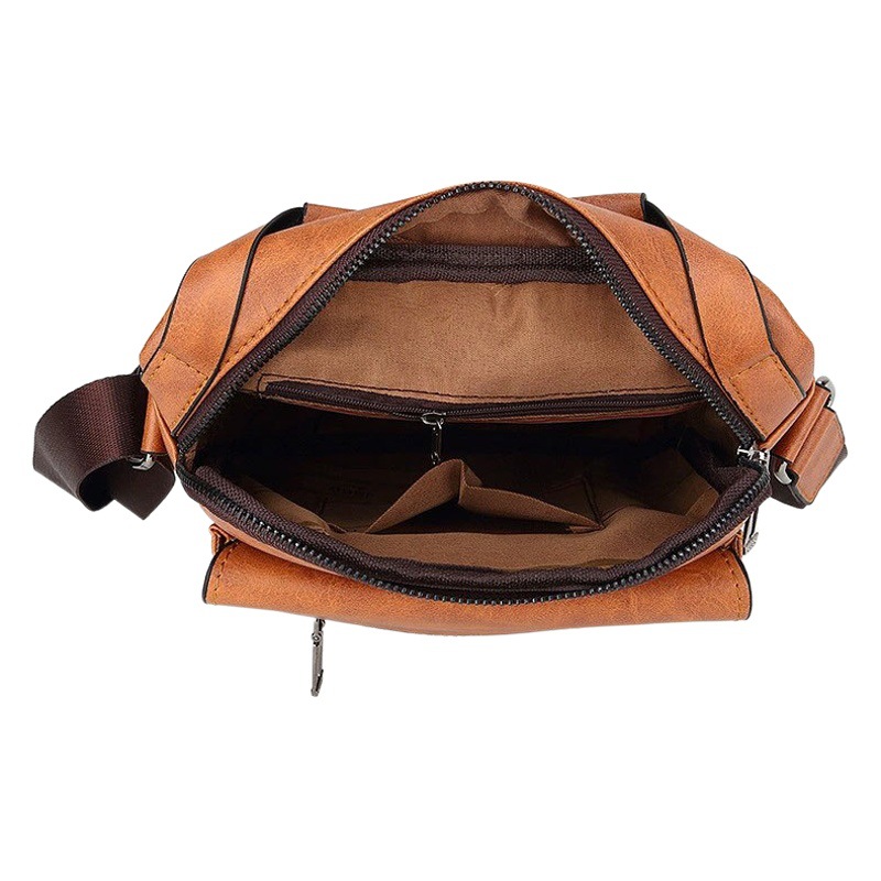 Jeep Portable Men's Bag Baigou Luggage Factory Exports Japan, South Korea, Southeast Asia Street Shoulder Bag Casual Men's Messenger Bag