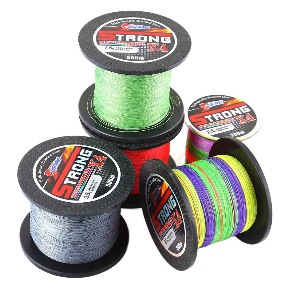 Fishing Line Wholesale Dalima 8 Braid 500m Fishing Line Main Fishhook Line Sub-Line Pe Network Cable Fishing Gear Wear-Resistant