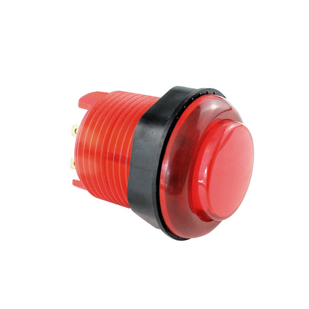 Picture of Factory 28-type direct plug with light plastic button game machine 24-type plug with light small black micro button switch
