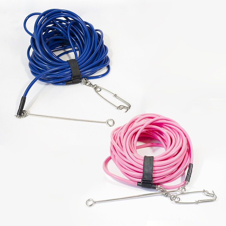 Candy color color traction rope PVC pipe fish hunting fishing gun accessories diving traction rope factory in stock wholesale
