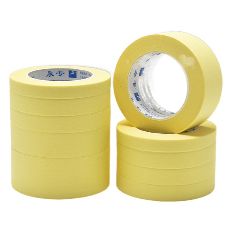 High-viscosity masking tape temperature 80 ℃ automotive electronics paint baking paint non-residual masking protective tape