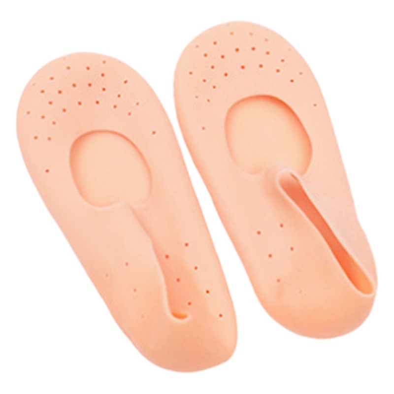 Silicone Foot Full Set Heel Protector Foot Protection Women's Anti-Crack Socks Dry Cracked Pain Heel Heel Anti-Wear Foot Boat Socks