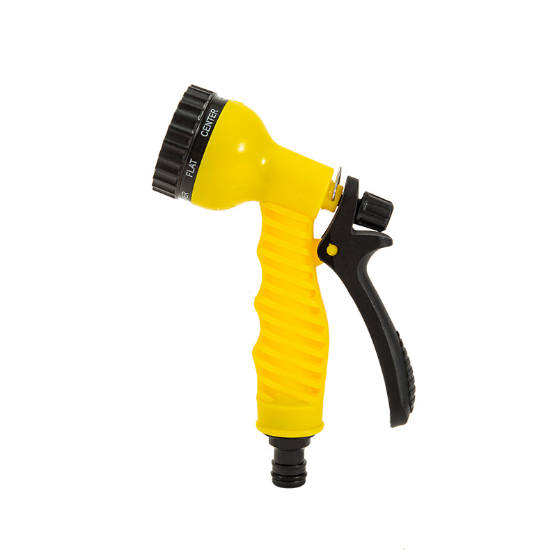 Picture of Manufacturers supply carpet hot apple green 7 function car wash water gun garden multi-function water gun