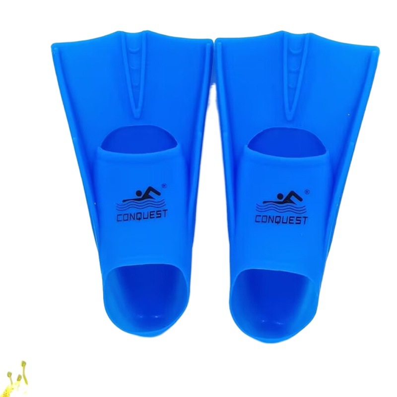 Swimming Training Professional Silicone Diving Short Flippers Diving Equipment Snorkeling Swimming Shoes Duck Flippers Adult Children